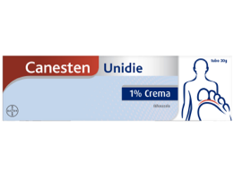 confezione grigia rossa e azzurra canesten unidie orizzontale